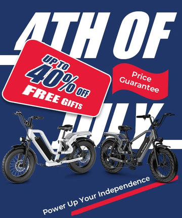 750w lightweight folding step-thru ebike - G-force RE ST